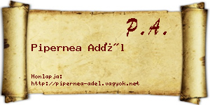 Pipernea Adél névjegykártya